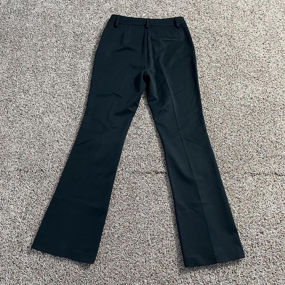 NA-KD Wardrobe‎ Pants Womens EU 34 Black Flared Mid Waist Suit Trousers Office - Picture 2 of 10